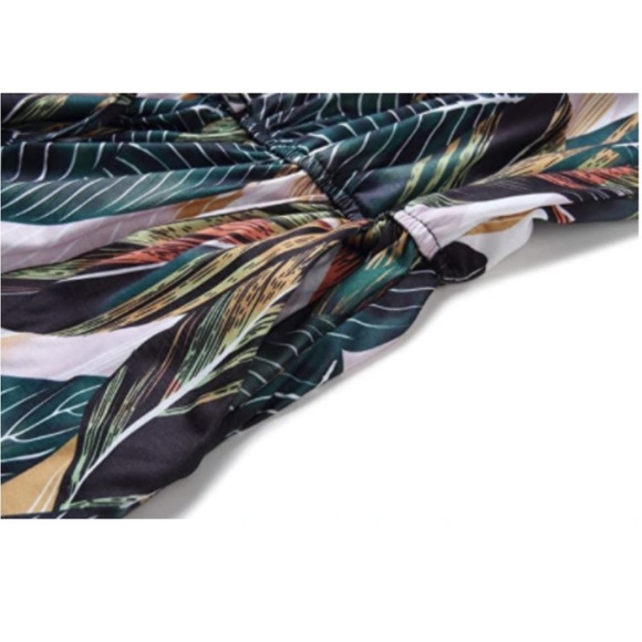 Summer Crewneck Short Sleeve Jumpsuit Rompers - Never worn - Picture 4 of 5